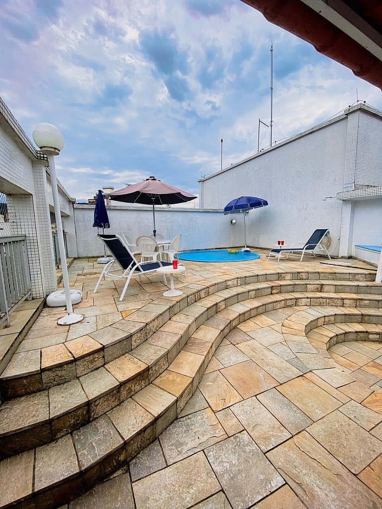 Duplex 500 metros da Praia - Guarujá