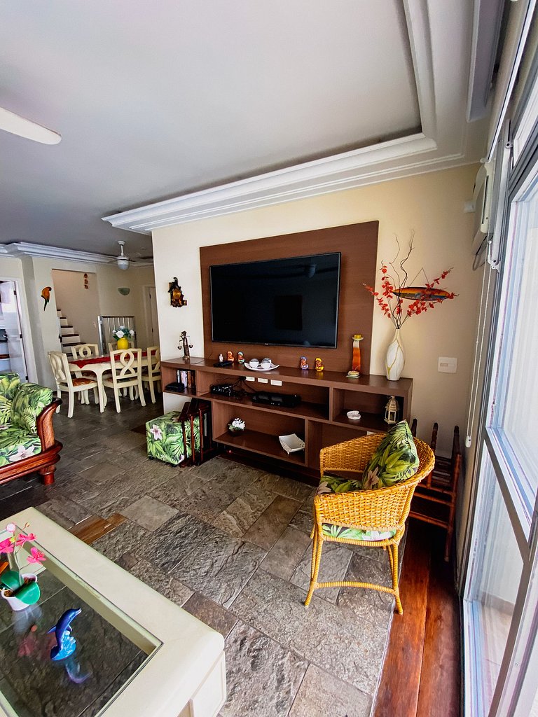 Duplex 500 metros da Praia - Guarujá