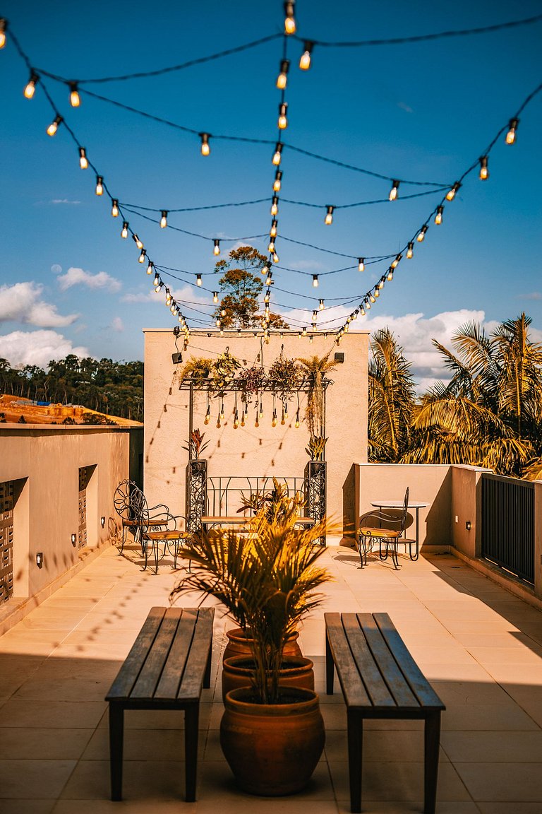 Espaço para festa na Granja
