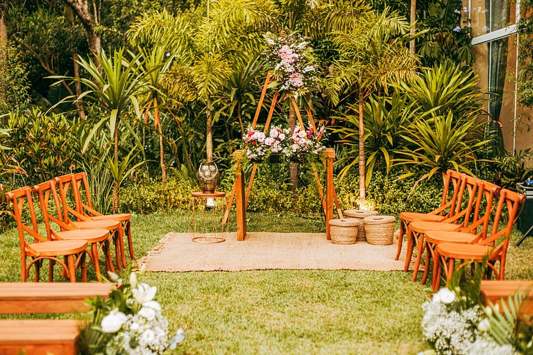 Espaço para festa na Granja