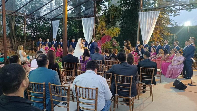 Espaço para eventos - 20 min de SP