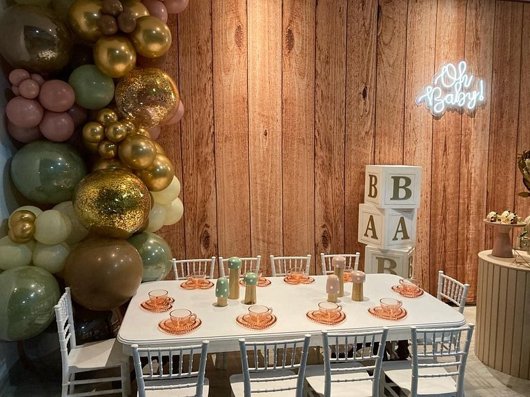 Espaço para eventos - 20 min de SP