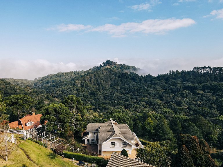 Casa inteira, experiência única - Campos do Jordão