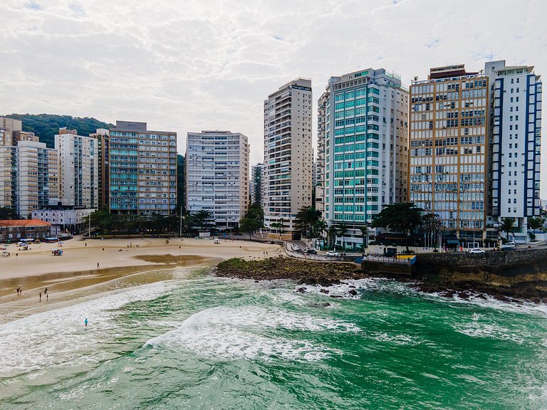 Pé na Areia - 4 Suítes - Praia das Pitangueiras