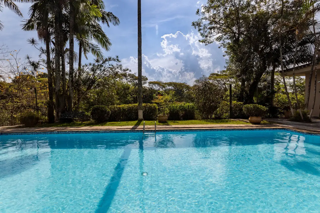 Vista da piscina