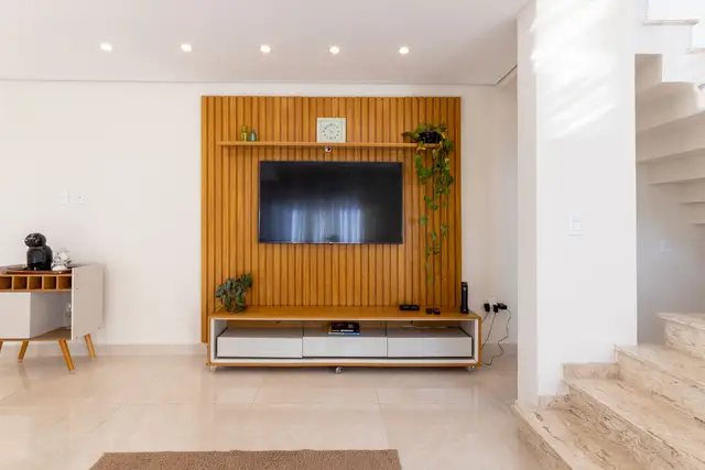 Sala de TV (foto 11) · Casa con vista panorámica y piscina Granja Viana, Vila Diva, Carapicuíba