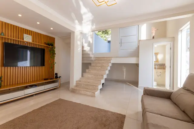 Sala de TV (foto 12) · Casa con vista panorámica y piscina Granja Viana, Vila Diva, Carapicuíba