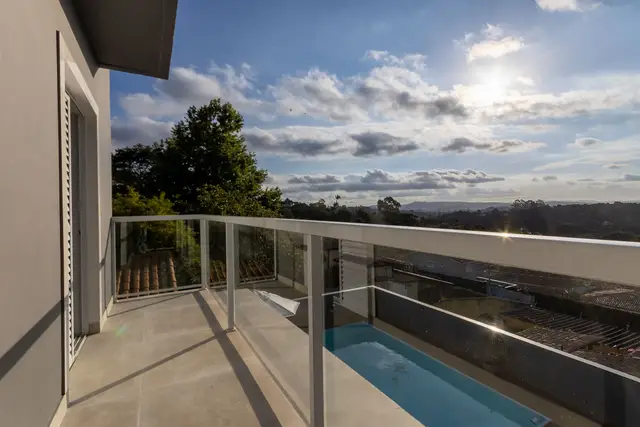 Vista · Casa con vista panorámica y piscina Granja Viana, Vila Diva, Carapicuíba