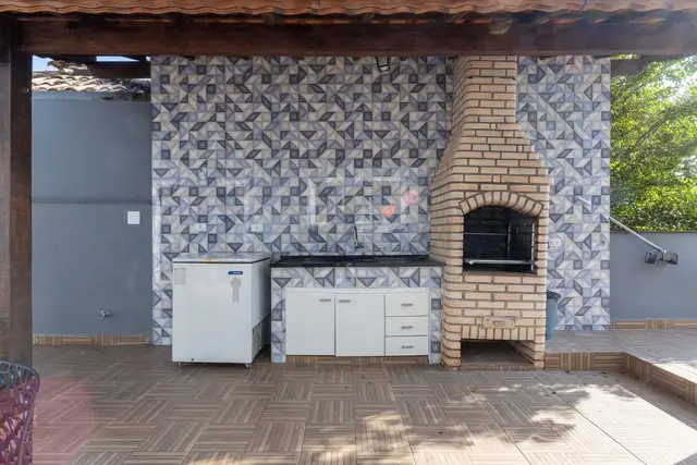 Parrilla (foto 7) · Casa con vista panorámica y piscina Granja Viana, Vila Diva, Carapicuíba