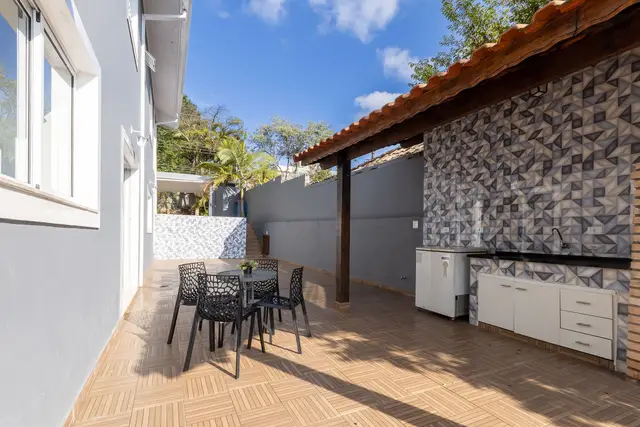 Parrilla (foto 8) · Casa con vista panorámica y piscina Granja Viana, Vila Diva, Carapicuíba
