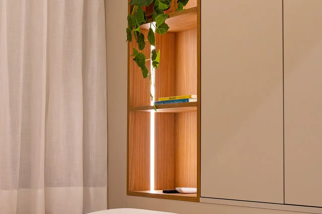 Dormitorio (foto 10) · Studio nuevo en Moema cerca de CGH y del metro, São Paulo