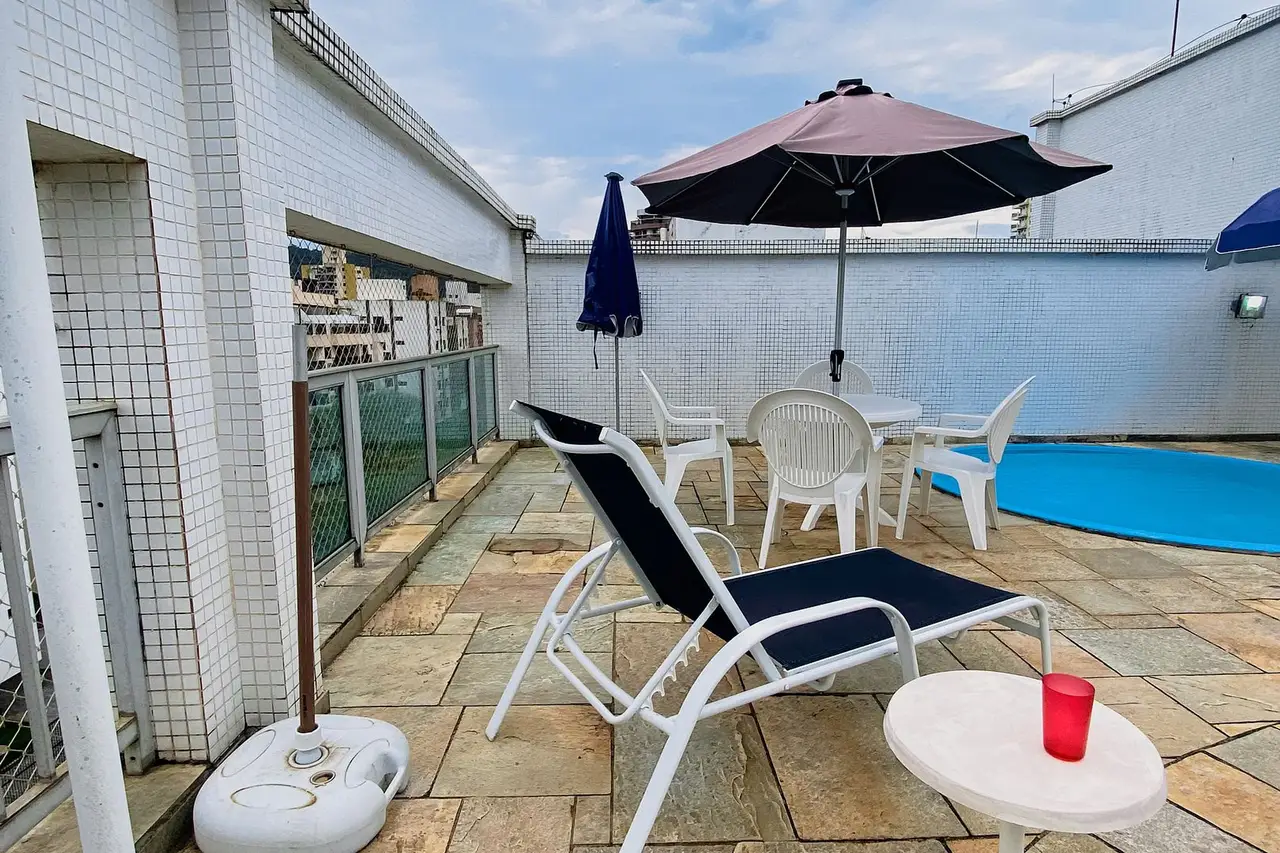 Vista da piscina
